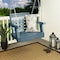 Highwood Usa Weatherly Single Seat Swing Outdoor Furniture for Patio, Backyard, Garden AD-PORW3-NBE - alternate 2